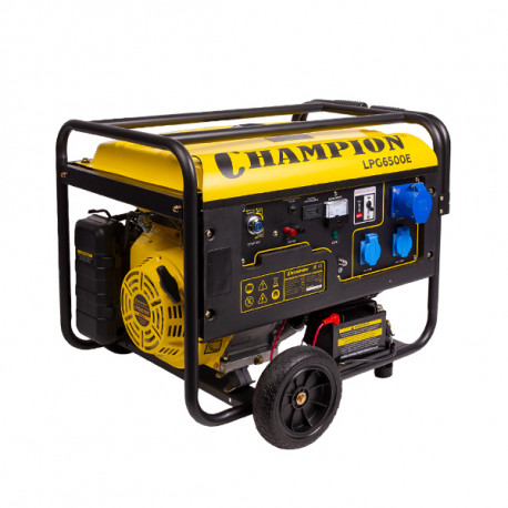 Бензиново-газовый генератор CHAMPION LPG6500E-1