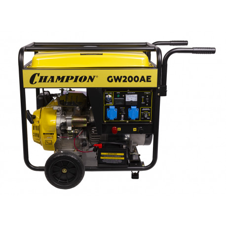 Генератор бензиновый сварочный CHAMPION GW200AE-2