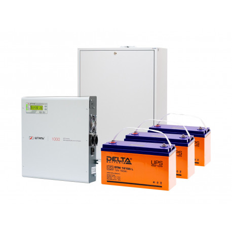 Комплект ИБП Штиль SW1000L (1000 ВА/900 Вт) c АБ на 4,5 ч